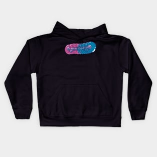 Gummy Worm Skeleton Kids Hoodie